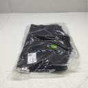 Daily Ritual Women's 100% Cotton Boxy Crewneck Pullover Sweater, Black, Large