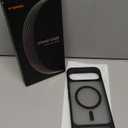 TORRAS Magnetic & Stand for Google Pixel 10 Pro XL Case, Fit for MagSafe & Pixelsnap, Military Grade Drop Protection, Slim for Pixel 10 Pro XL Phone Case with Sturdy Kickstand, Translucent Matte Black