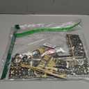 SWYOUN Glitter Happy New Year's Eve 2026 Party Photo Booth Props Supplies with Photo Frame(Pack of 17)