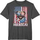 Pug Dog Lover US Flag 4th Of July Patriotic T-Shirt, 3XL