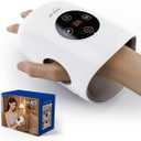 Hand Massager, 9 Modes 9 Intensities Hand Massage, Cordless Hand Massager for Arthritis and Carpal Tunnel, Gift for Christmas Men Women Parents Relaxation at Office, White