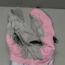 AOFITEE Dog Coat, Warm Dog Jacket, Reflective Winter Coats for Medium Dogs, Turtleneck Dogs Winter Jacket with Harness Built in, Waterproof Windproof Pet Fleece Vest Puffer Jacket, Pink, Size: M