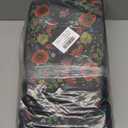 Floral Stair Treads for Wooden Steps, 15 Pack Black Stair Runners Non Slip Indoor 8" X 30", Washable Carpet Rugs with Silicone Backing for Kids Elders and Dogs