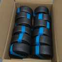 Trampoline Pole Covers 1.26 inch Diameter Replacement, Trampoline Pole Foam Sleeves,38''Length, Protective Tube, Black, Set of 12