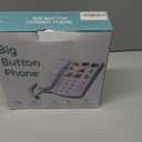 Landline Phones for Seniors - Home Phone for Seniors,9 Big Photo Buttons & One-Click Dialing - Dementia Landline Phone for Senior, Alzheimers Phone, for People with Visual, Hearing & Memory Impairments