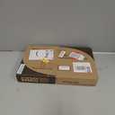 Universal Swivel TV /Table Top TV Stand for 19 to 43 inch TVs with 90 Degree Swivel, 4 Level Height Adjustable, Heavy Duty Tempered Glass Base, Holds up to 99LBS HT02B-001