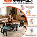 Spine Decompression Table Back Stretcher - Full Body Traction & Stretch Machine for Home Cervical Traction Lumbar Stretching, Flexibility Training, Mobility Support