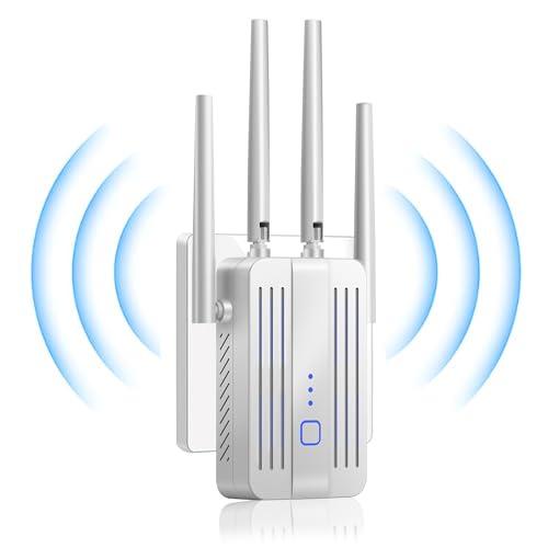WiFi Signal Booster Extender Range Extender Long Range Internet Wireless Repeater Up to 30 Devices