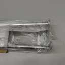 Hanging Wall Mount Knife Wall Mount,Kitchen Utensil Hanger,Space-Saving Kitchen Utensil Rack with Hooks,Kitchen Storage Shelf for Utensils Spatula Spoon, Easy to Clean (Silver, 50CM+10Hook)