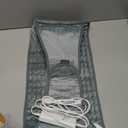 IGXHAVIZ Heating Pad for Back Pain Relief, Electric Heating Pad for Period Cramps Neck Shoulders with Belt, 4 Timer 6 Heat Setting & Auto Shut Off, 12"x24"+20" Large Moist Heat Pad for Mom, Dad