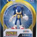 Sonic The Hedgehog Action Figure 2.5 Inch Sonic Collectible Toy, 3 years (Blue)