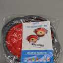 Comfify Ultimate Kitchen Strainers Set of 2 - Collapsible Silicone Colanders For Easy Storage - Use with Pasta & Veggies or as a Fruit or Berry Bowl with Strainer - Irreplaceable for Campers - Red