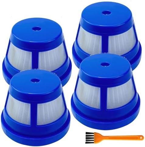 MZY LLC 4 Pack HEPA Vacuum Filter for Eufy HomeVac H11 / H11 Pure / H20 Cordless Handheld Vacuum Cleaner, Washable Filter Replacement for Eufy H11 & H20