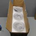 Food Dispenser Wall Mounted Grain Dispenser, Cereal Dispenser with Cup, Dry Food Dispenser Wall Mounted Triple Cereal Dispenser, Candy Dispenser Grain Dispenser for Kitchen Store Nut Coffee Beans 4.5L (Silver)