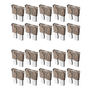 Riseuvo 20pcs 7.5A Standard Car Fuses - 7.5 AMP Automotive Fuses(ATO/APR/ATS), 32V (12/24V) Blade Fuse for RV/Truck/SUV