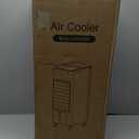 Evaporative Air Cooler, 20" Swamp Cooler, Cooling Fans that Blow Cold Air with Remote, 12H Timer, 4Ice Packs, 3 Speeds & 3 Modes