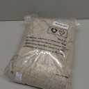 YoungsTex 90 Inches Long Linen Semi Sheer Curtains for Living Room, Oatmeal Light Filtering Drapes with Bronze Grommet Rustic Floor Length for Bedroom Dining Room, 2 Panels, 52 X 90 Inch