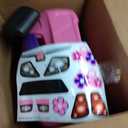 Step2 Whisper Ride II Kids Push Cars, Ride On Car, Seat Belt, Horn, Toddlers Ages 1.5 4 Years Old, Max Weight 50 lbs., Quick Storage, Stroller Substitute, Pink, Large