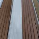 Art3d Slat Wall Panels, WPC Soundproof 3D Wall Paneling for Interior Wall Decor, TV Background, 8-Pack 96 x 6 in. Teak