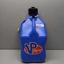 VP Racing 5.5 Gallon Motorsport Container Blue Utility Jug - Features Close-Trimmed Cap and Neck for Tight Seal - Made of Even-Density Plastic (1pack)