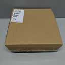 FMBB Ceramic White Dinner Plates for Microwave Oven Safe Set of 4