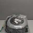Air Hose Reel Retractable 3/8 in. x 50 ft Hybrid Polymer Hose, Retractable Auto-Rewind Enclosed Heavy Duty 180 Swivel Mount, Max 300PSI Commerical Polypropylene Grey