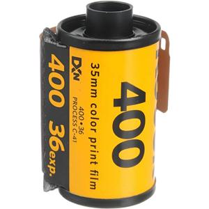 35mm Color Print Film  400 ISO  36 Exposures  Compatible with Kodak Cameras - Pack of 1