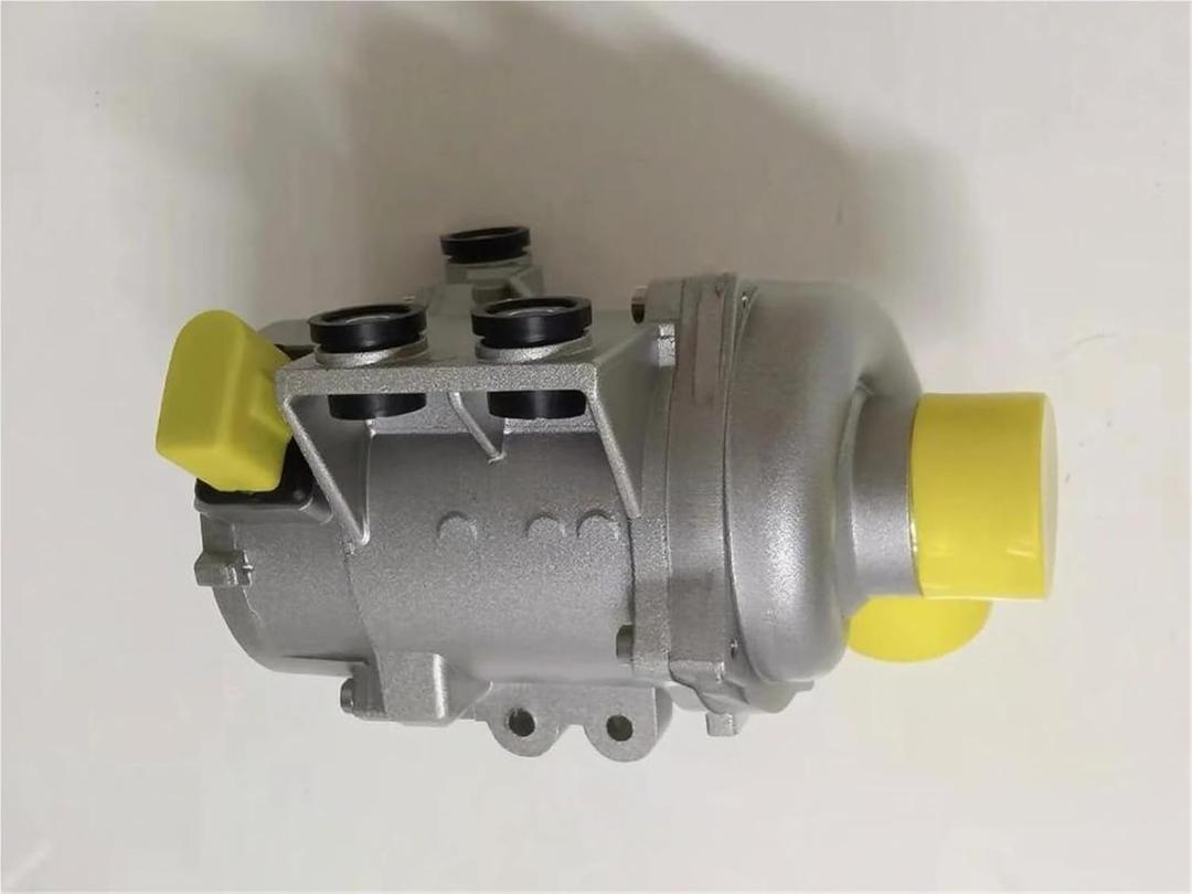 1PC Electric Water Pump with Plug Kit 11517586925, Compatible For BMW E60/E61/E81/E87/E90/E91/X1/X3/X5/Z4 325i/330i/525i/530i/630i/730i 2x