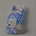 Kids Singer Star Costume for Girls Musical Dance 3D Printed Rhinestone Bodysuit Set Concert Party Cosplay  (9-10 Years, Blue)