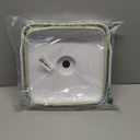 Collapsible Wash Basin for Baby Bottles - 2.4 Gallons Portable Wash Bin for RV Camping Sink, Space-Saving Dish Tub (Green)