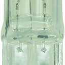 Feit Electric BPQ75/8.6 75-Watt T4 JCD Halogen Bulb with Bi-Pin Base, Clear, 3000K Bright White (1 Count (Pack of 1))