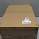 4 Tier Storage Bins with Lids, 23QT Stackable Closet Organizers and Storage with Wheels, Collapsible Storage Boxes, Foldable Plastic Storage Containers for Home,Office, Dorm Room-White