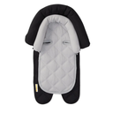 GoldBug Baby & Toddler 2-in-1 Duo Head Support for Car Seats - Black