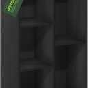 Furinno Luder 5-Cube No Tool Assembly Open Shelf, Blackwood