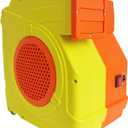 Bounce House Blower, Dual - Mode 1800W / 2200W, 2.5HP & 3HP Dual Speed Commercial Air Blower with Great Heat Dissipation Properties, Super Strong Wind for Bouncy Castle, Jump Slides, Inflatables