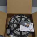 JMEXSUSS 163 FT 500 LED Blue Christmas Lights Outdoor, Waterproof Blue String Light Plug in, 8 Modes Clear Wire Christmas String Lights for Tree Yard Patio House Party Decorations