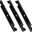 Sthovd 5101755S Lawn Mower Blades Replacement for Ferris Scag Bad Boy 61 Inch Deck Lawn Mower Blades 5020842 5101755 20842S 5020842S 596-347 481712 A48111 481708 91-626 Length 21"- 3 Pack