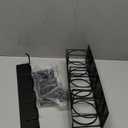 Strong Magnetic Cup Holder for Fridge, Fits Stanley 40/30/20 oz, Yeti & More, No-Drill Tumbler Organizer with Lid & Straw Storage, Kitchen & RV Space Saver(4-Piece Set)