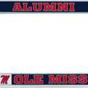 Desert Cactus University of Mississippi Rebels Ole Miss U of M Metal License Plate Frame for Front or Back of Car Officially Licensed (Alumni)