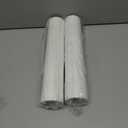 HTVRONT Heat Transfer Vinyl Rolls - 2 Rolls 12" x 20ft White Iron on Vinyl for Shirts, White HTV for All Cutting Machines - Easy to Cut & Weed for Craft Heat Transfer Design
