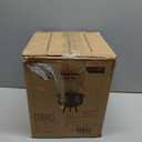 Bruntmor Pre-Seasoned Cast Iron Cauldron - 6 Quart African Potjie Pot with Lid - 3-Legged Dutch Oven for Camping and Over-the-Fire Cooking - Durable Outdoor Cookware for Stews, Chili, and Slow Cooking