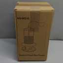 Squirrel-Proof Bird Feeder for Outdoor Wild Bird (15"H Dark Green)