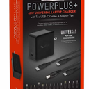 Helix 65W Universal USB-C Laptop Charger Power Adapter (ETHNBC65U) Black