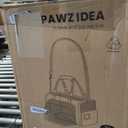 PAWZIDEA Expandable Large Pet Carrier, Soft-Sided 2–4 Cats Carrier Up 55lbs, 24.0"L x 16.0"W x 16.0"H, Black Warrior