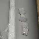 2FT Solid Wood Stair Handrail for Indoor Stairs, Outdoors Stair Railings, Sturdy Wall Mounted Non-Slip Safety Design, Elderly-Friendly & Child-Safe, with Banister Hardware and Brackets