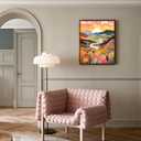 Ycydilirab 2 Pack Landscape Adult Paint by Number Kits on Canvas(with Gifts Box)-Painting by Numbers Landscape,Paint by Number Canvas for Adults Perfect for Gifts Home Wall Decor(40x50cm)