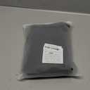 Swim Bag Mesh Beach Drawstring Backpack with Wet Pocket Waterproof for Gym Workout Men Women (Black)