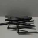 fuzzy-bird String Light Poles, 10Ft Light Poles for Outside, Metal Poles with Fork, Lighting Hanging Post Accessories for Patio Decor Garden Backyard Yard Front Porch Outside Decorations