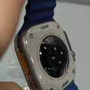 Apple Watch Ultra 2 [GPS + Cellular, 49mm] - Titanium Case with Blue Ocean Band, One Size