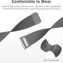 Meliya Metal Watch Bands, 20mm 22mm Quick Release Watch Strap, Stainless Steel Mesh Replacement band for Women Men